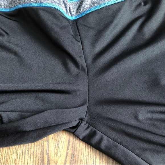 🎄 Guilty tights black  with blue stripes SZ L - Picture 2 of 6